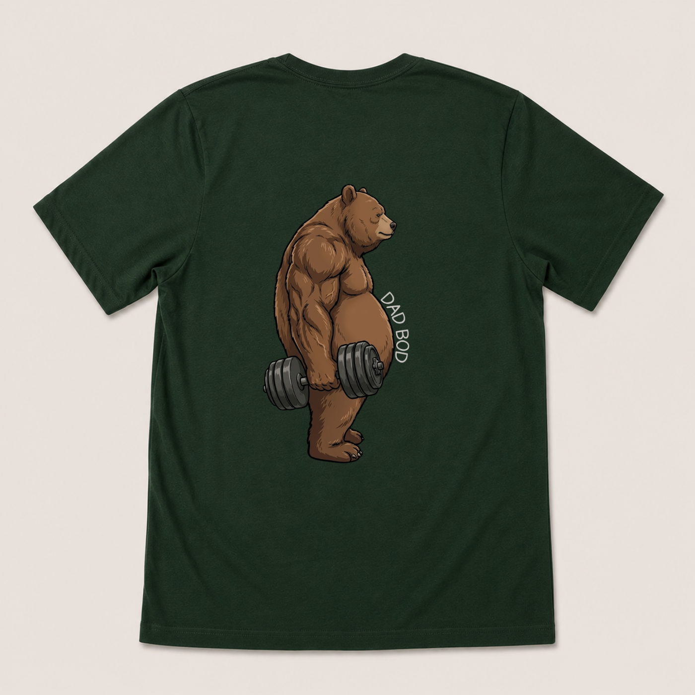 DAD BOD T-SHIRT (BACK PRINT)