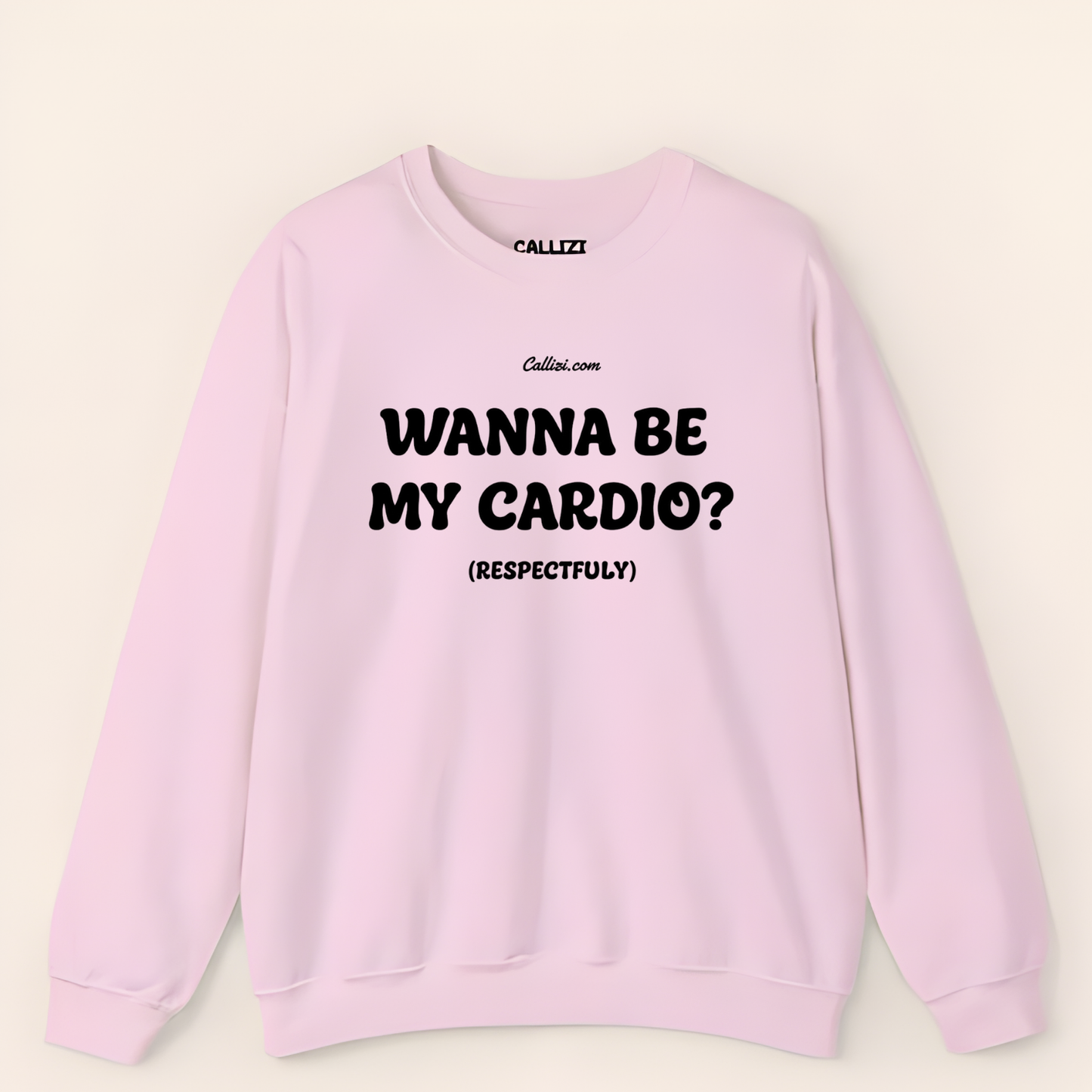 Unisex Graphic Sweatshirt - “Wanna Be My Cardio?