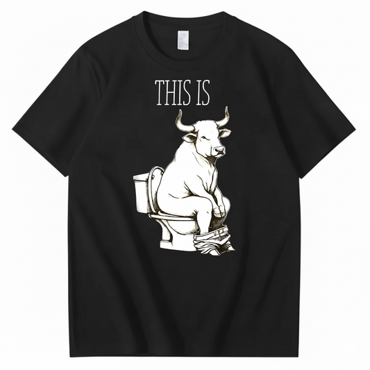 THIS IS BULLSHIT T-SHIRT (FRONT PRINT)