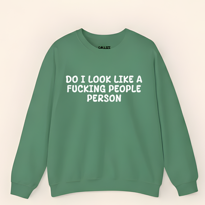 “Do I Look Like A People Person” Funny Anti-Social Top