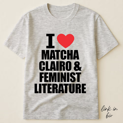 I Love Matcha Clairo Shirt