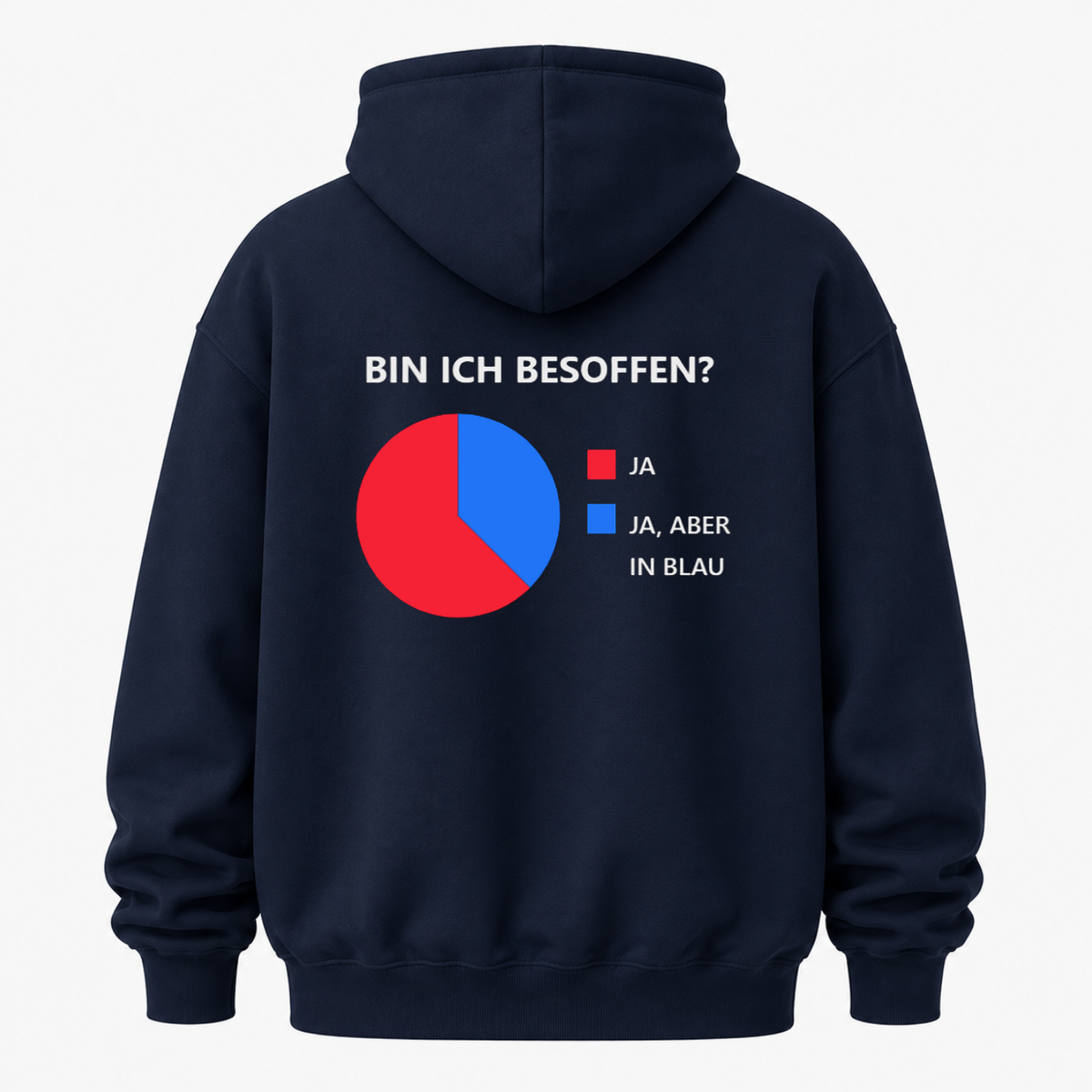 BIN ICH BESOFFEN? HOODIE (BACK PRINT)