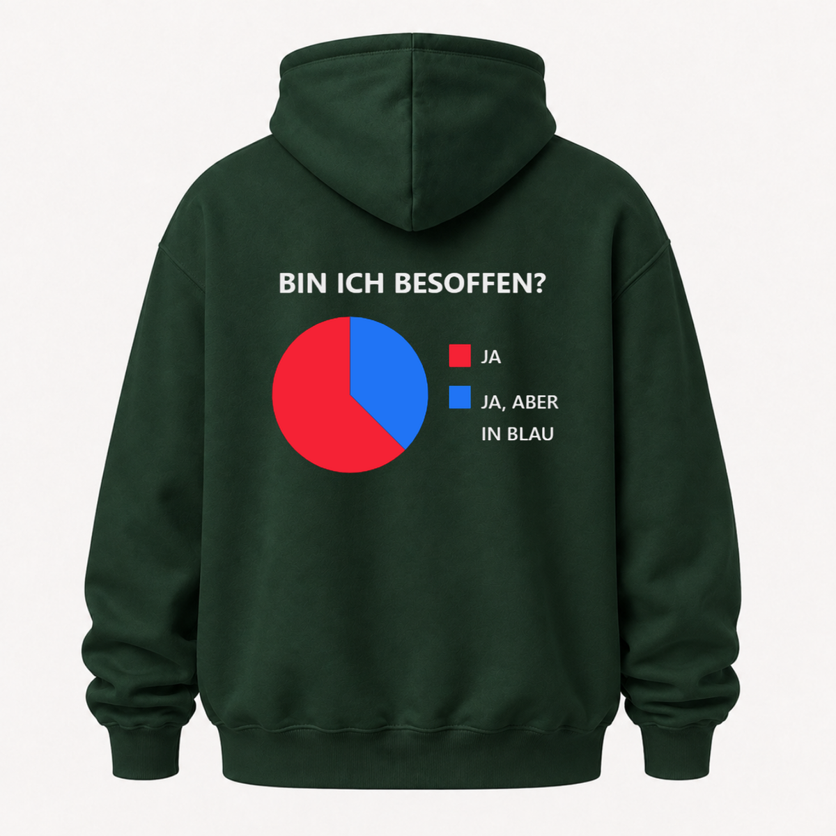 BIN ICH BESOFFEN? HOODIE (BACK PRINT)