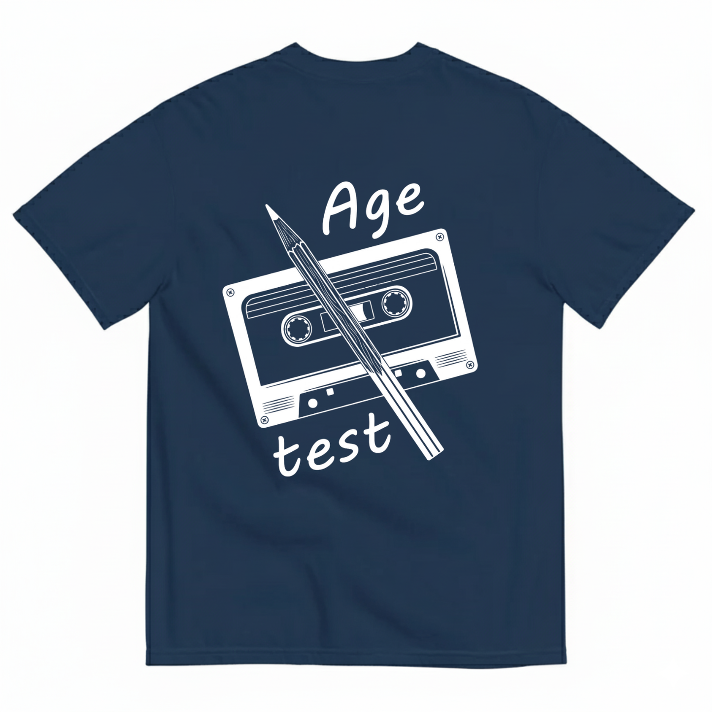 AGE TEST T - SHIRT (BACK PRINT)