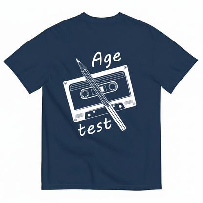 AGE TEST T - SHIRT (BACK PRINT)