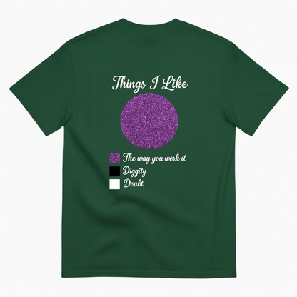 THINGS I LIKE T - SHIRT (BACK PRINT)