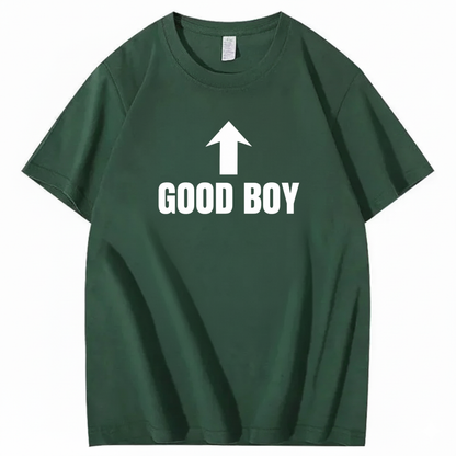 GOOD BOY T-SHIRT (FRONT PRINT)