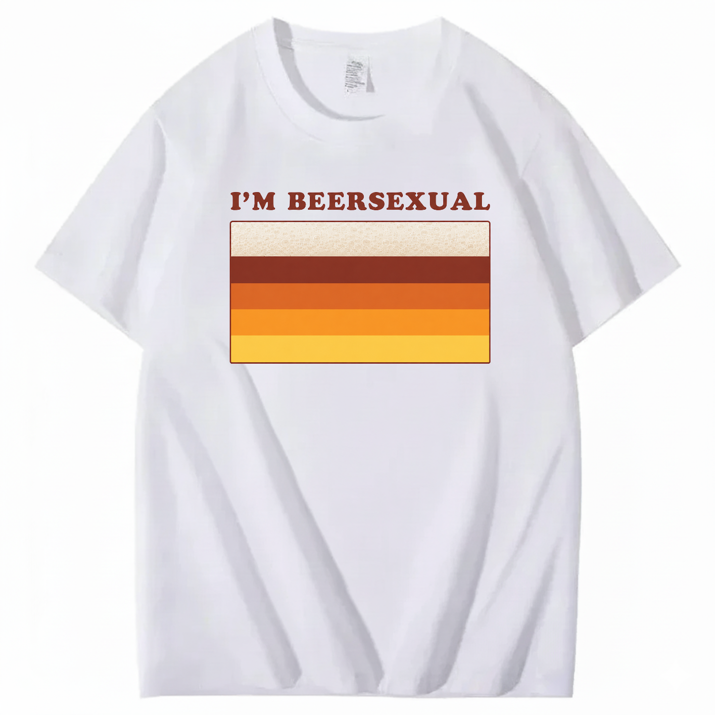 I’M BEERSEXUAL T-SHIRT (FRONT PRINT)