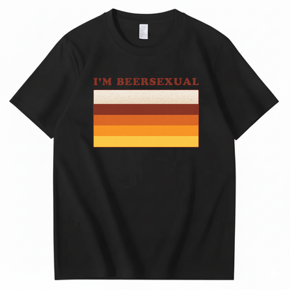 I’M BEERSEXUAL T-SHIRT (FRONT PRINT)