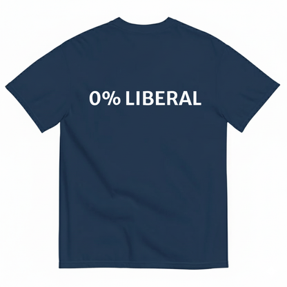 0% LIBERA  T - SHIRT (BACK PRINT)
