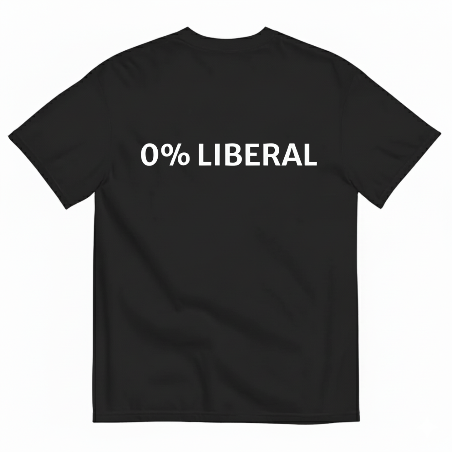 0% LIBERA  T - SHIRT (BACK PRINT)
