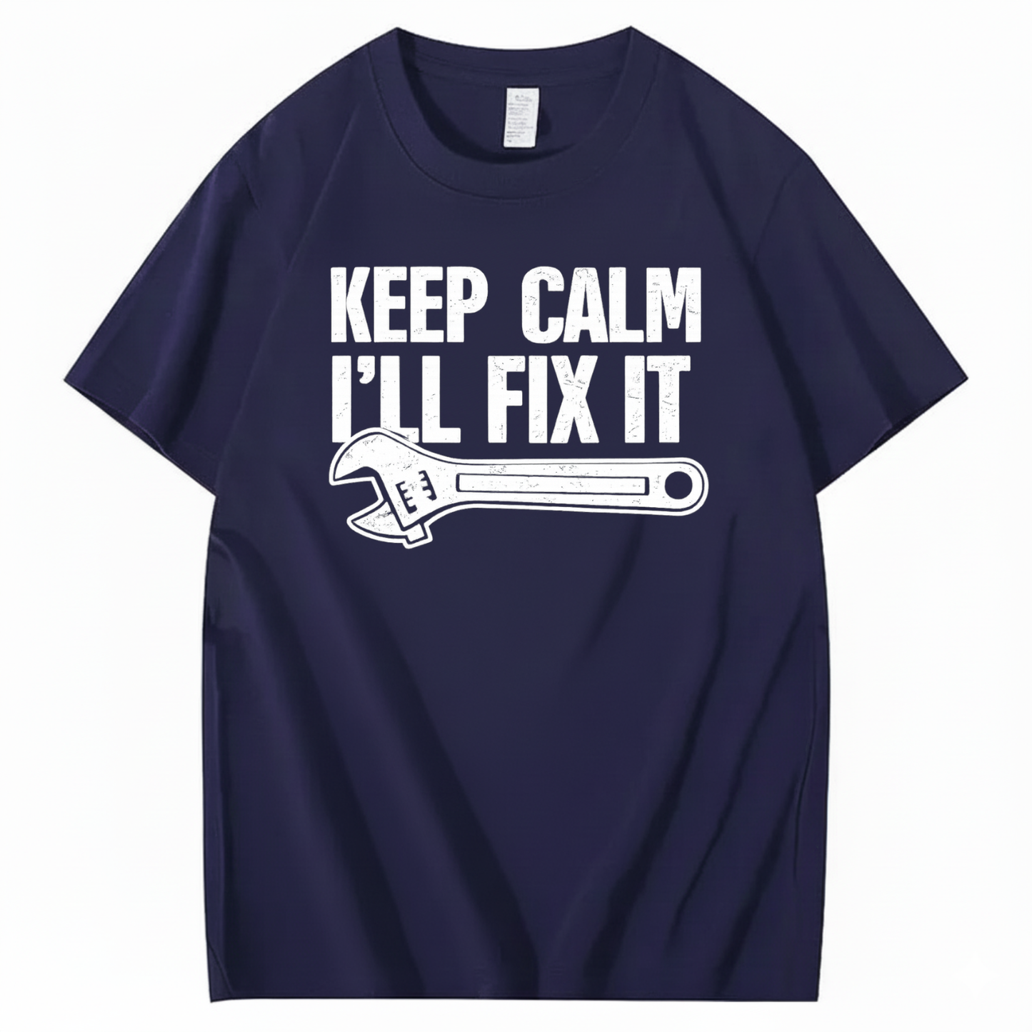 KEEP CALM I’LL FIX IT T-SHIRT (FRONT PRINT)