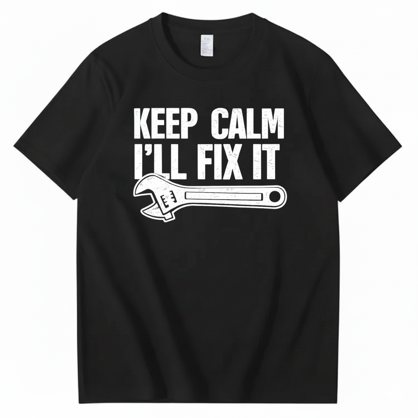 KEEP CALM I’LL FIX IT T-SHIRT (FRONT PRINT)