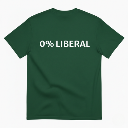 0% LIBERA  T - SHIRT (BACK PRINT)