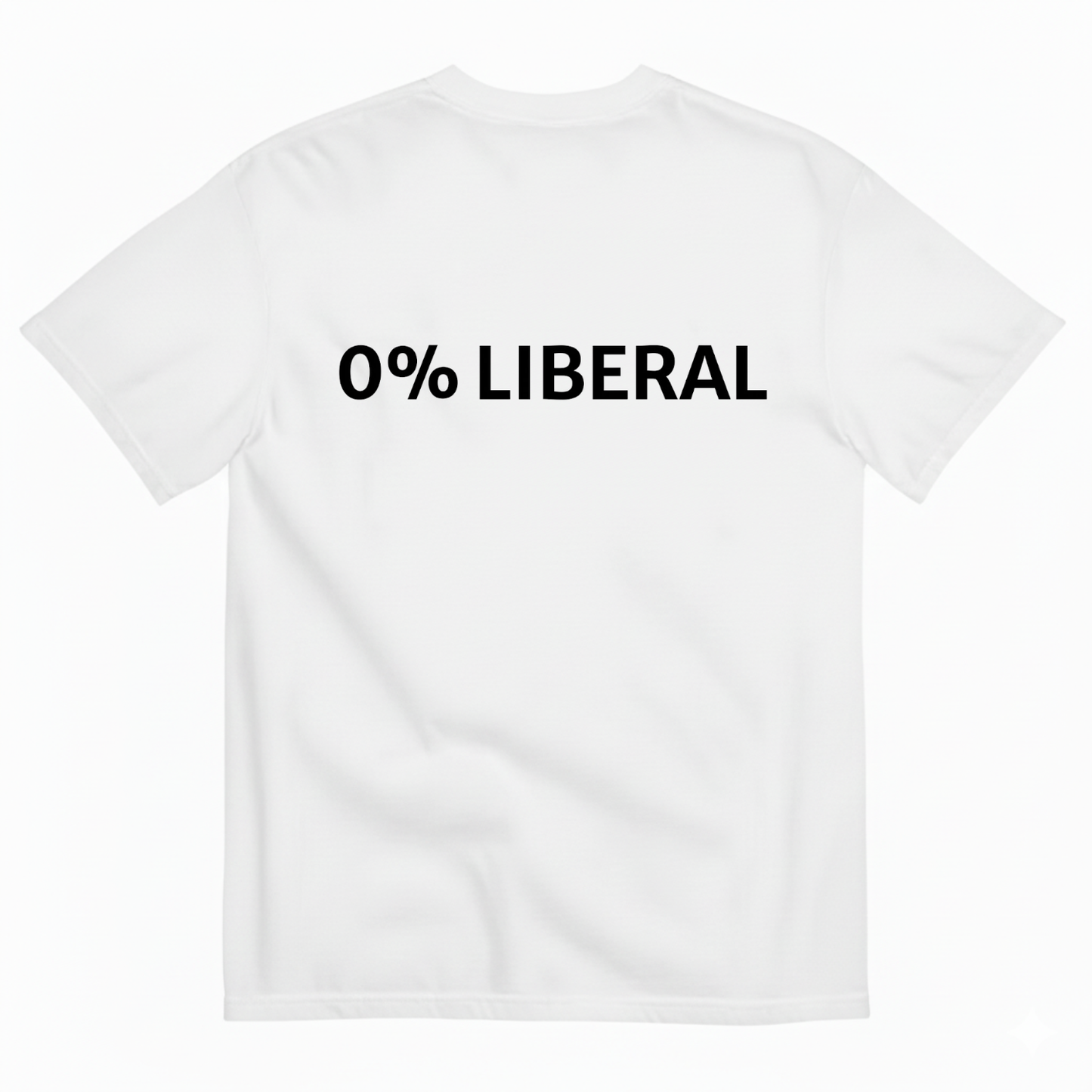 0% LIBERA  T - SHIRT (BACK PRINT)