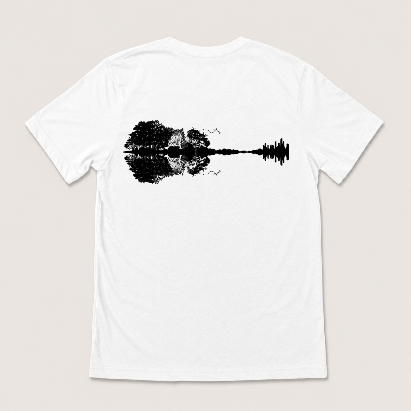 FOREST GUITAR T-SHIRT (BACK PRINT)