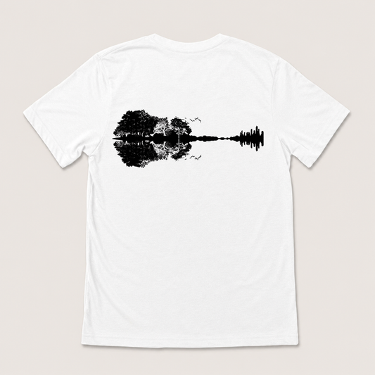FOREST GUITAR T-SHIRT (BACK PRINT)