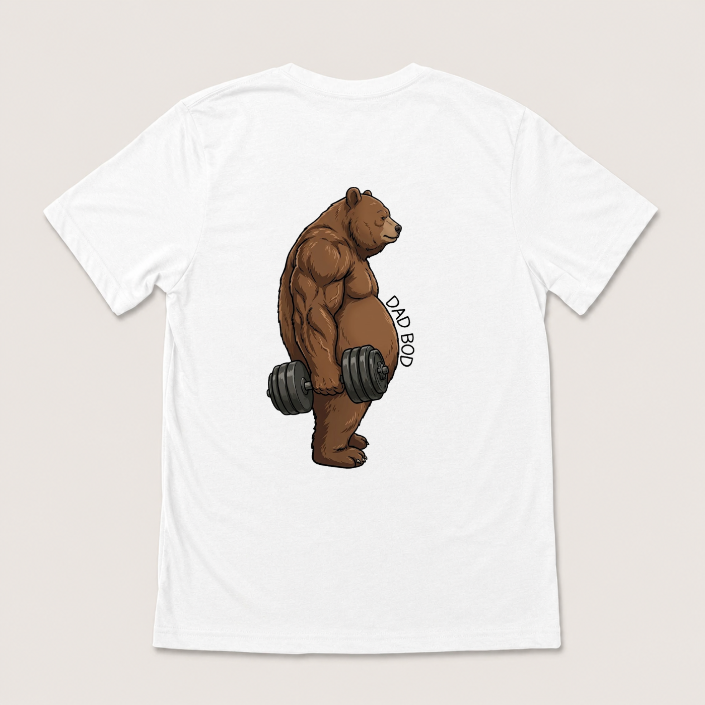 DAD BOD T-SHIRT (BACK PRINT)