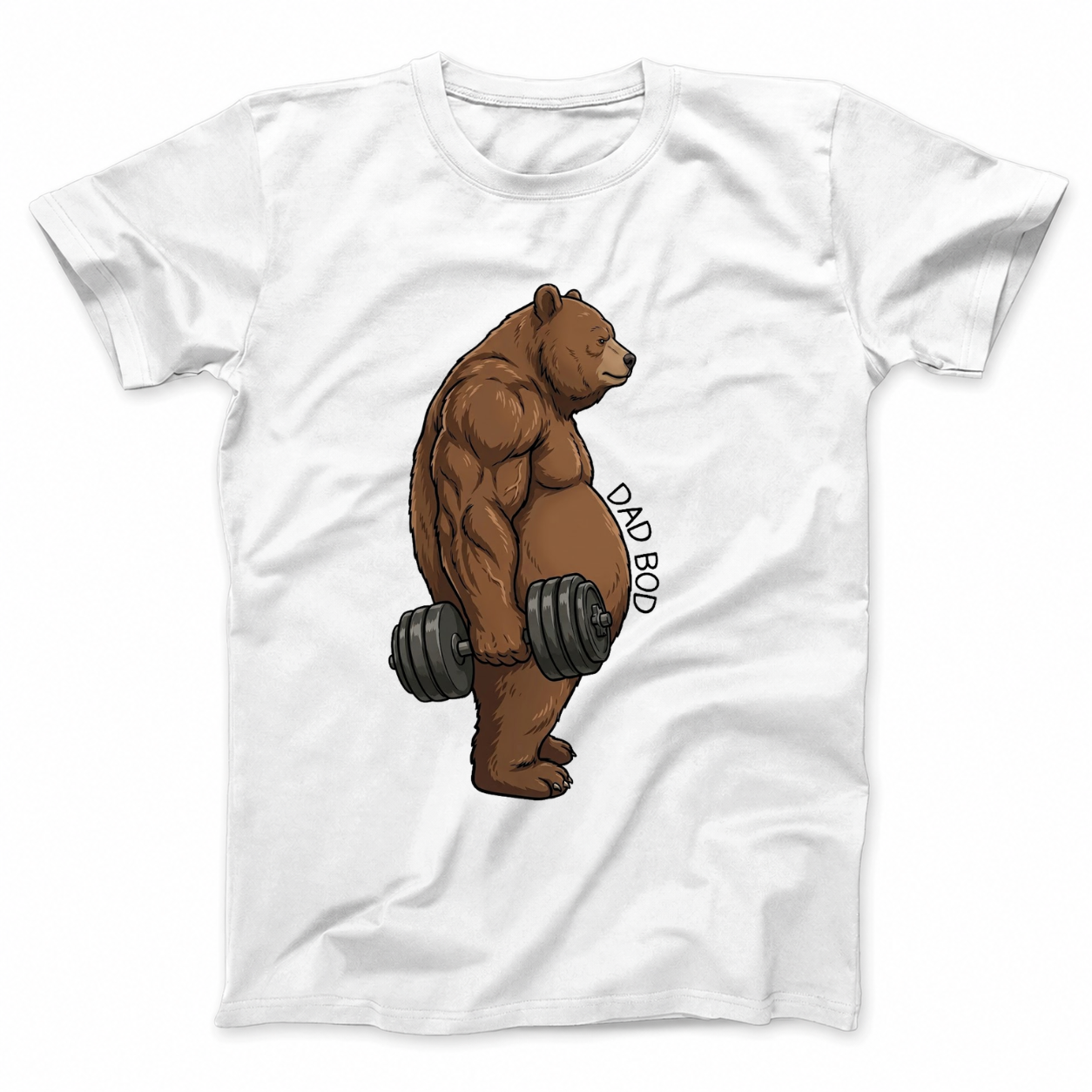 DAD BOD T - SHIRT (FRONT PRINT)