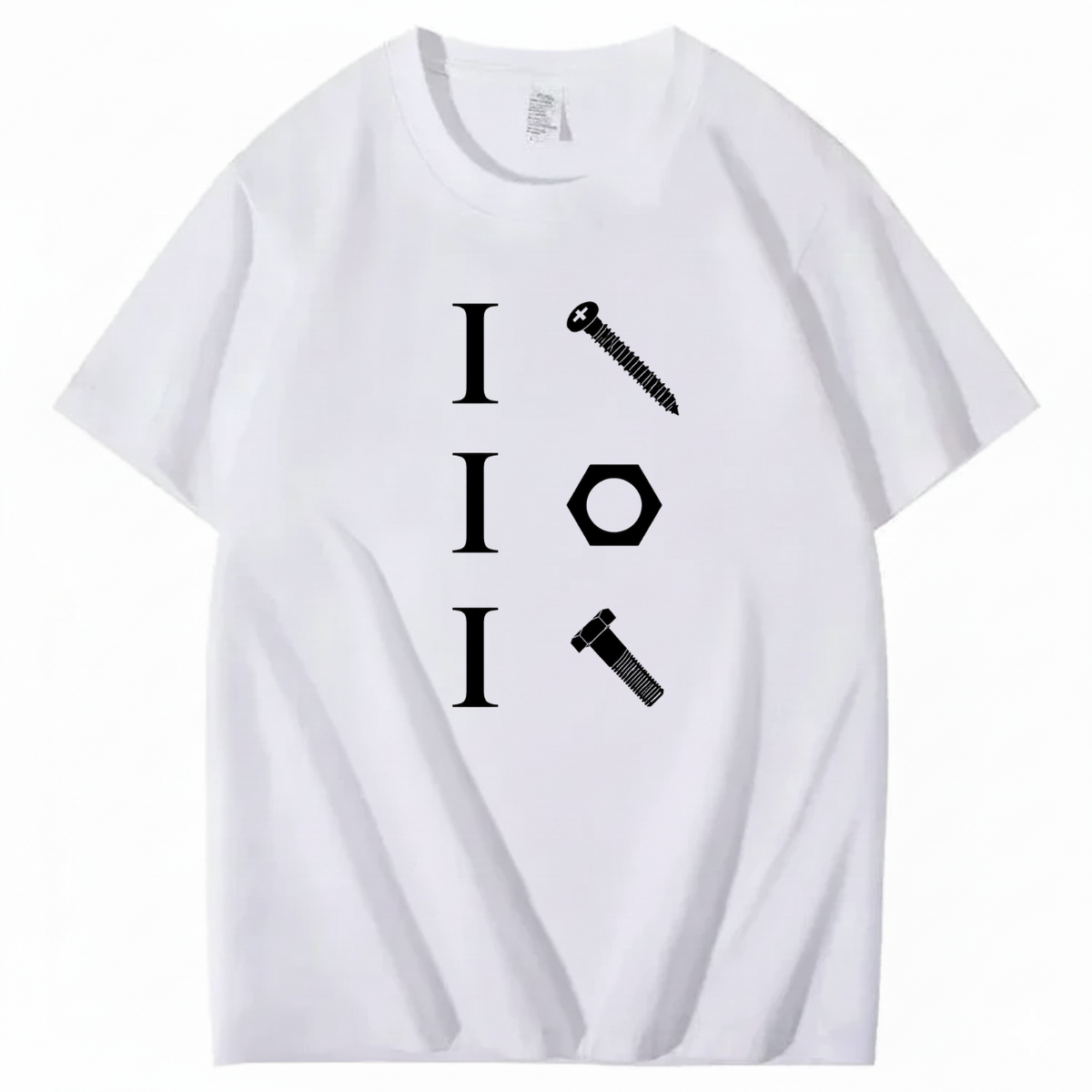 I SCREW I NUT I BOLT T-SHIRT (FRONT PRINT)
