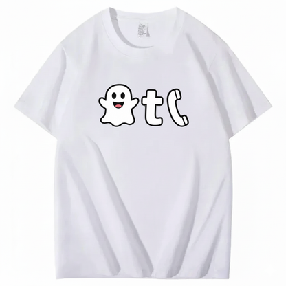 BOO T CALL T-SHIRT (FRONT PRINT)