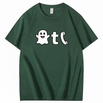 BOO T CALL T-SHIRT (FRONT PRINT)