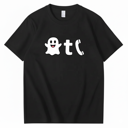 BOO T CALL T-SHIRT (FRONT PRINT)