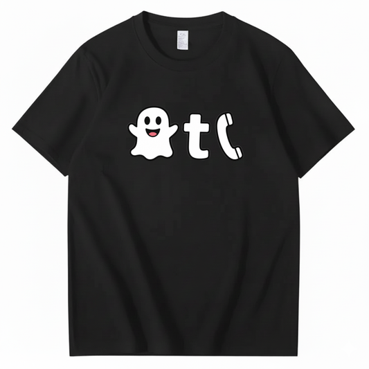 BOO T CALL T-SHIRT (FRONT PRINT)