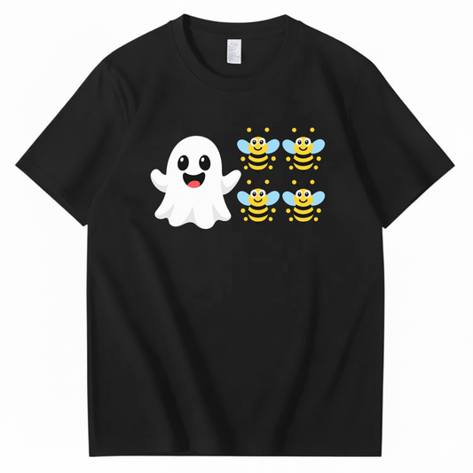 BOO BEES T-SHIRT (FRONT PRINT)