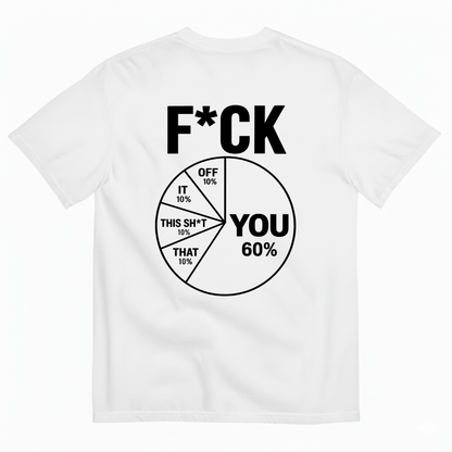 F*CK T-SHIRT (BACK PRINT)