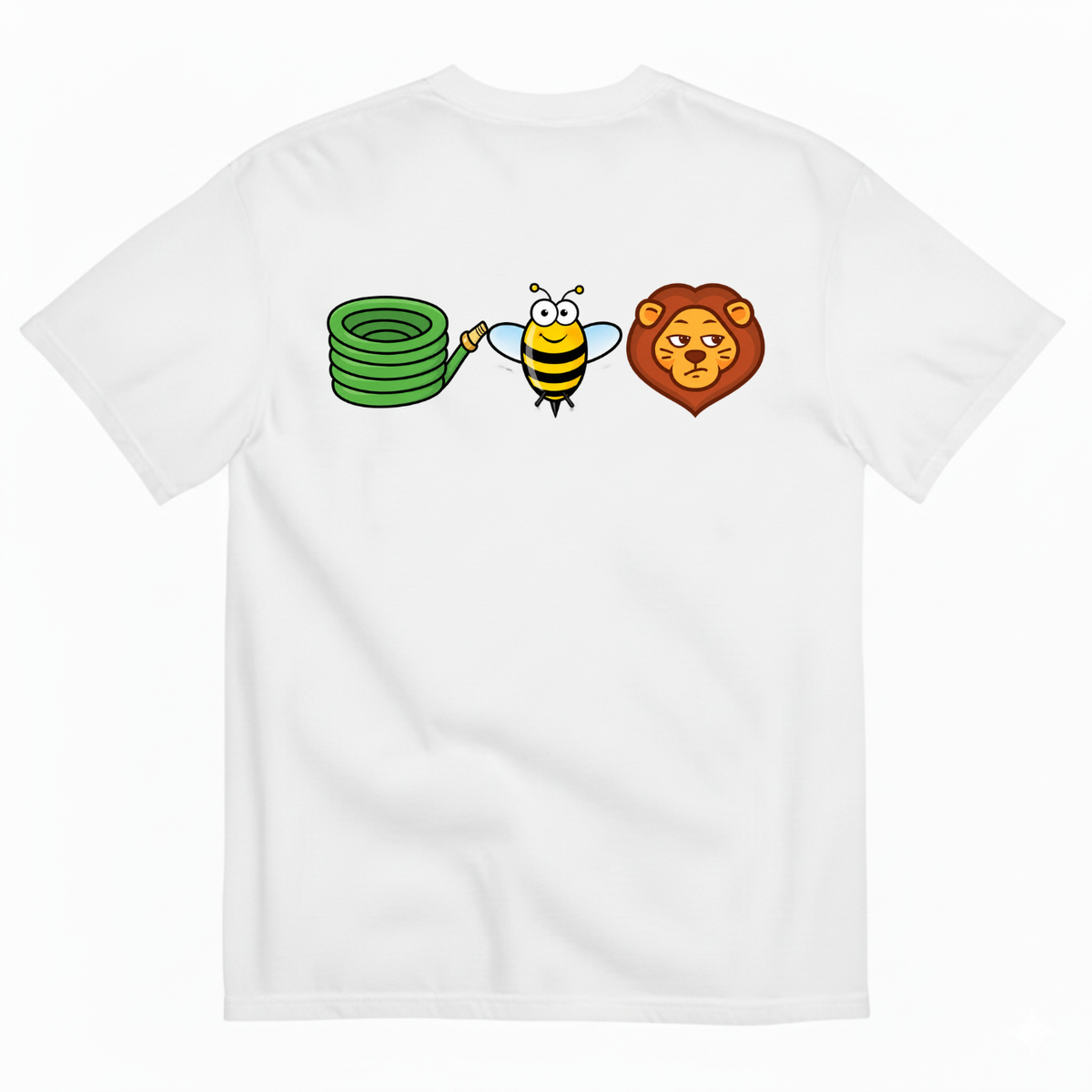 HOSE BEE LION T-SHIRT (BACK PRINT)