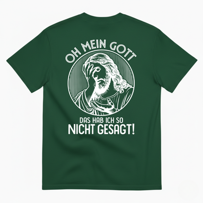 OH MEIN GOTT T-SHIRT (BACK PRINT)