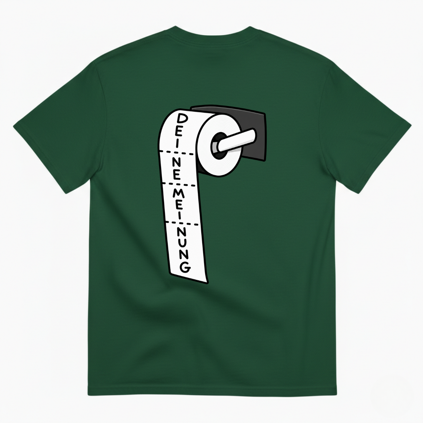 DEINE MEINUNG T-SHIRT (BACK PRINT)