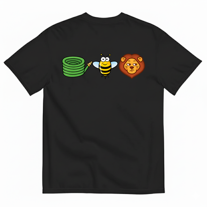 HOSE BEE LION T-SHIRT (BACK PRINT)