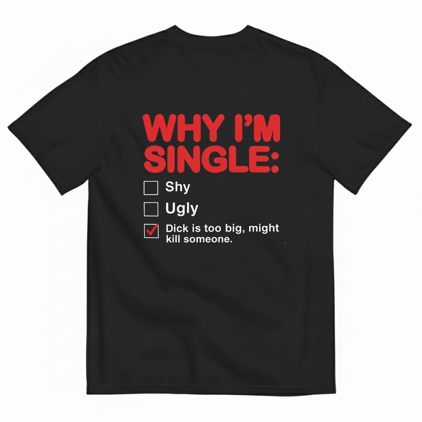 WHY I'M SINGLE T- SHIRT