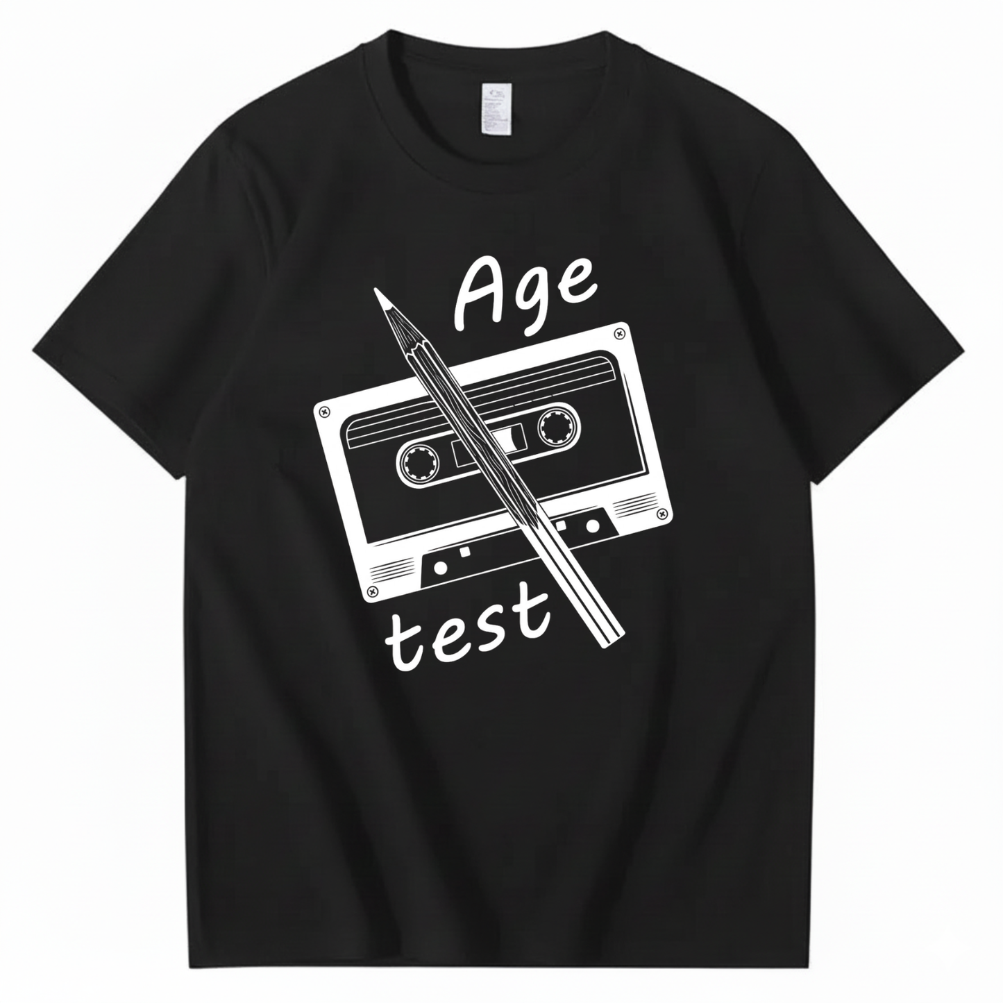 AGE TEST T - SHIRT (FRONT PRINT)