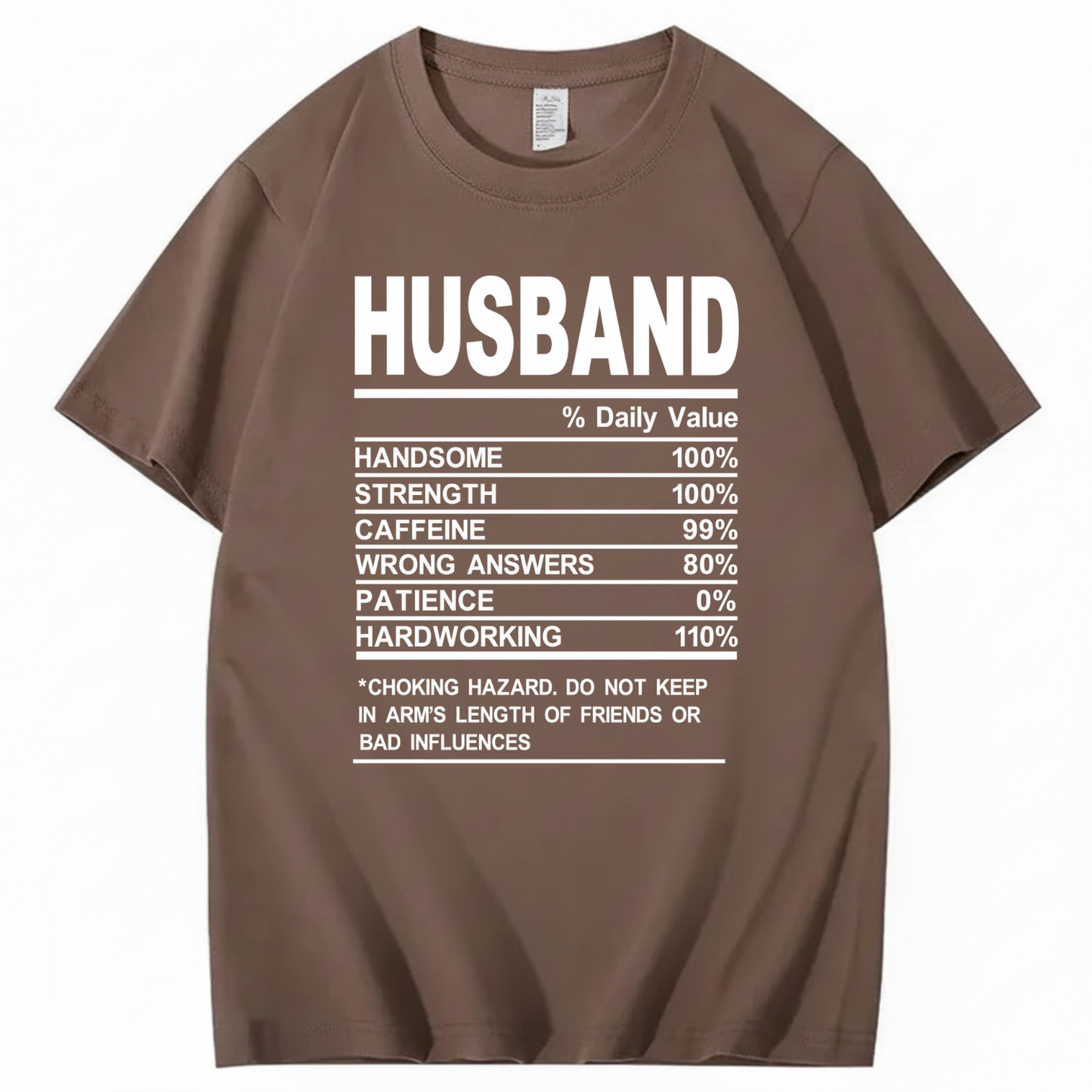 HUSBAND T - SHIRT (FRONT PRINT)