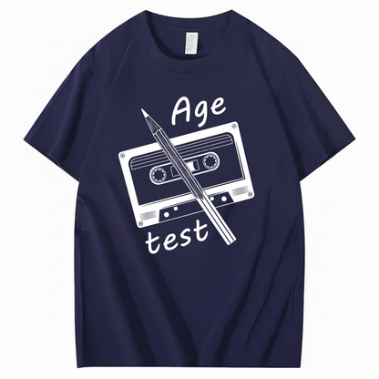 AGE TEST T - SHIRT (FRONT PRINT)
