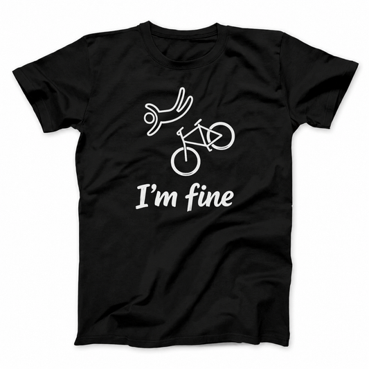 I'M FINE T - SHIRT (FRONT PRINT)
