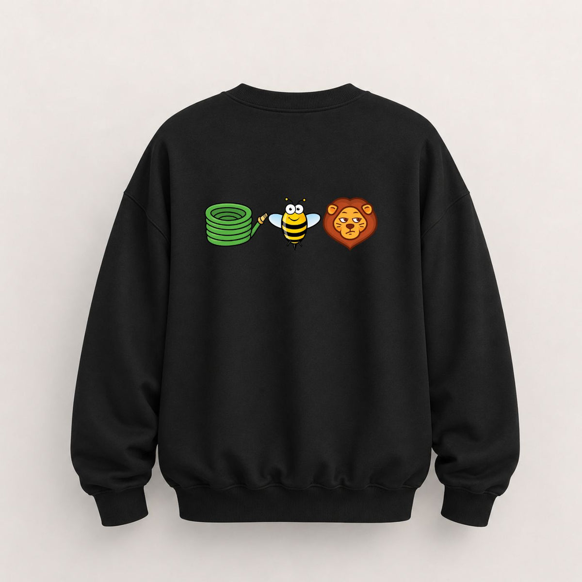 HOSE BEE LION SWEATSHIRT (BACK PRINT)