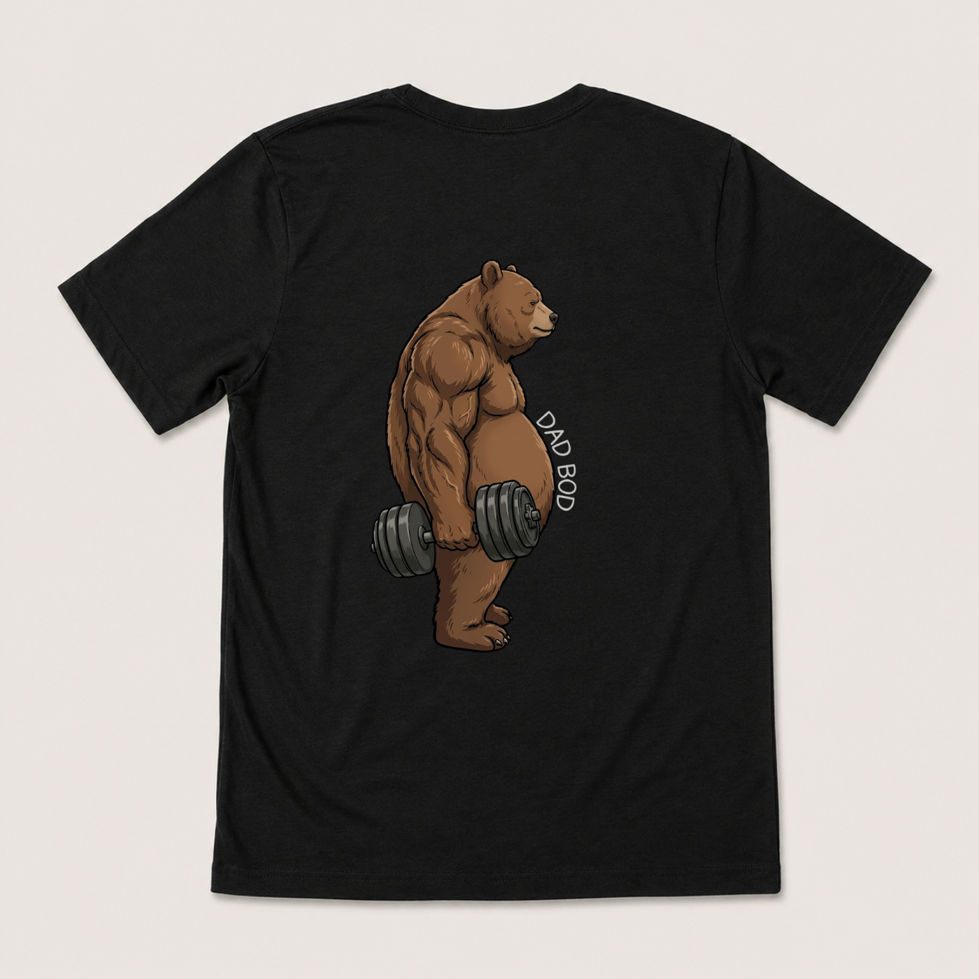 DAD BOD T-SHIRT (BACK PRINT)