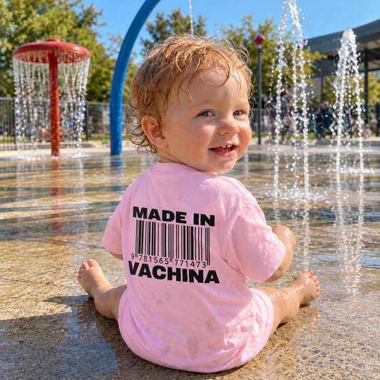 MADE IN VACHINA TODDLER TEE (BACK PRINT)