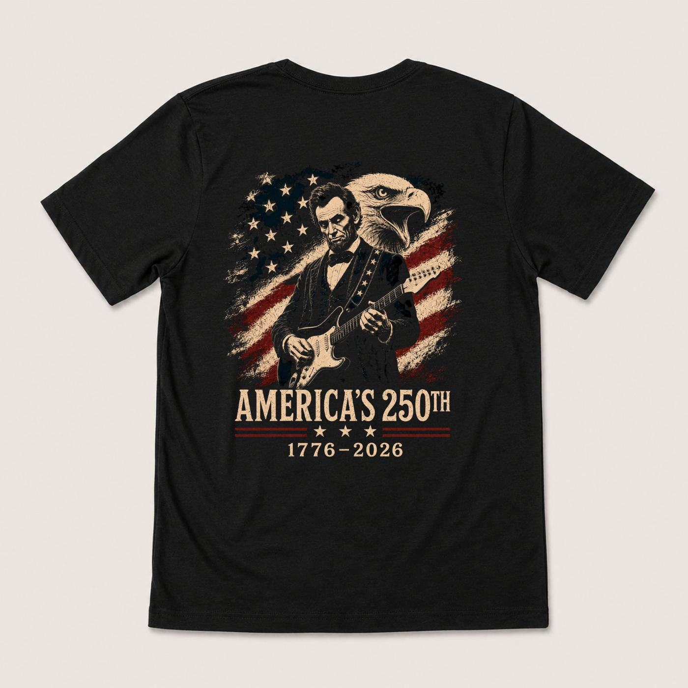 AMERICA'S 250TH 1776–2026 T-SHIRT (BACK PRINT)