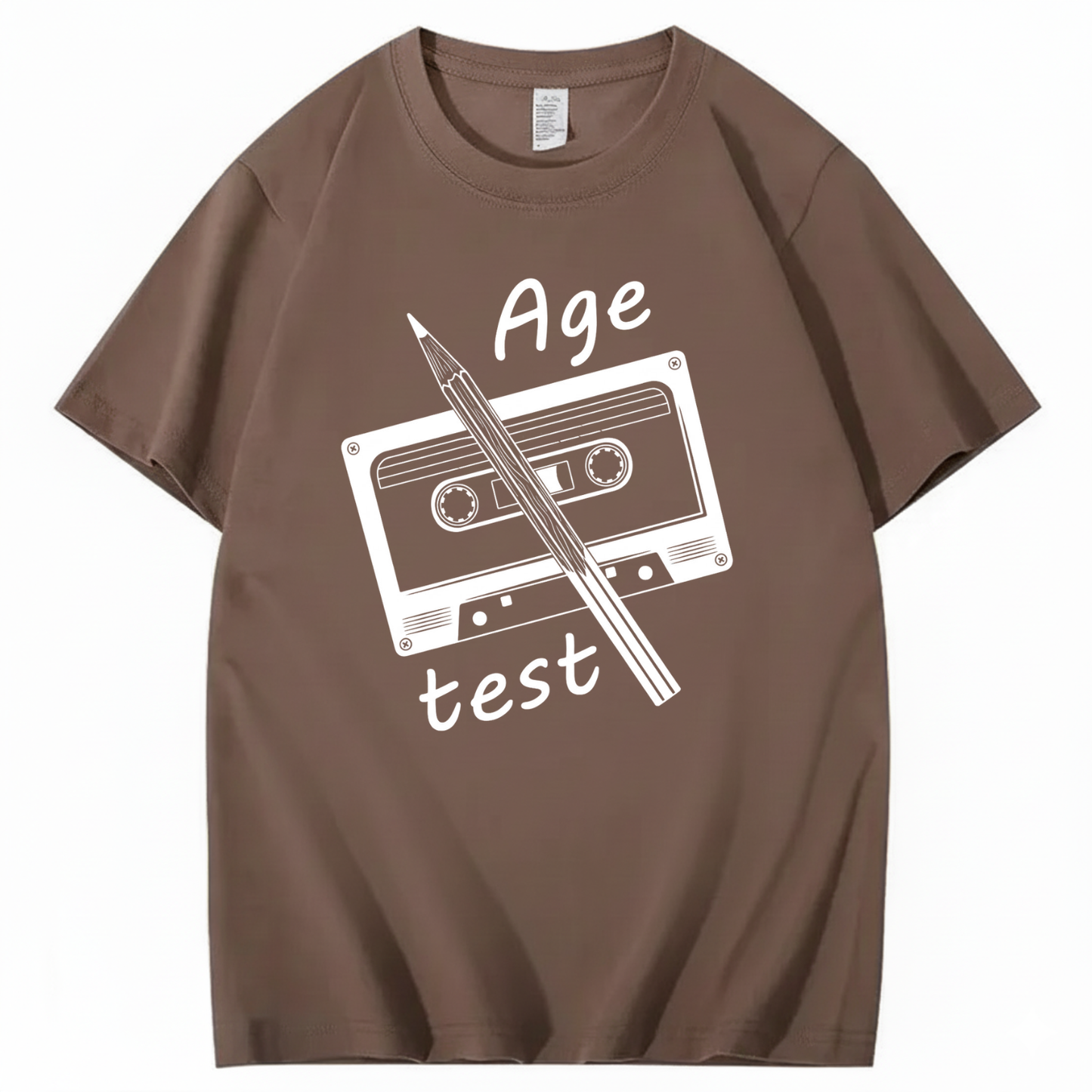AGE TEST T - SHIRT (FRONT PRINT)