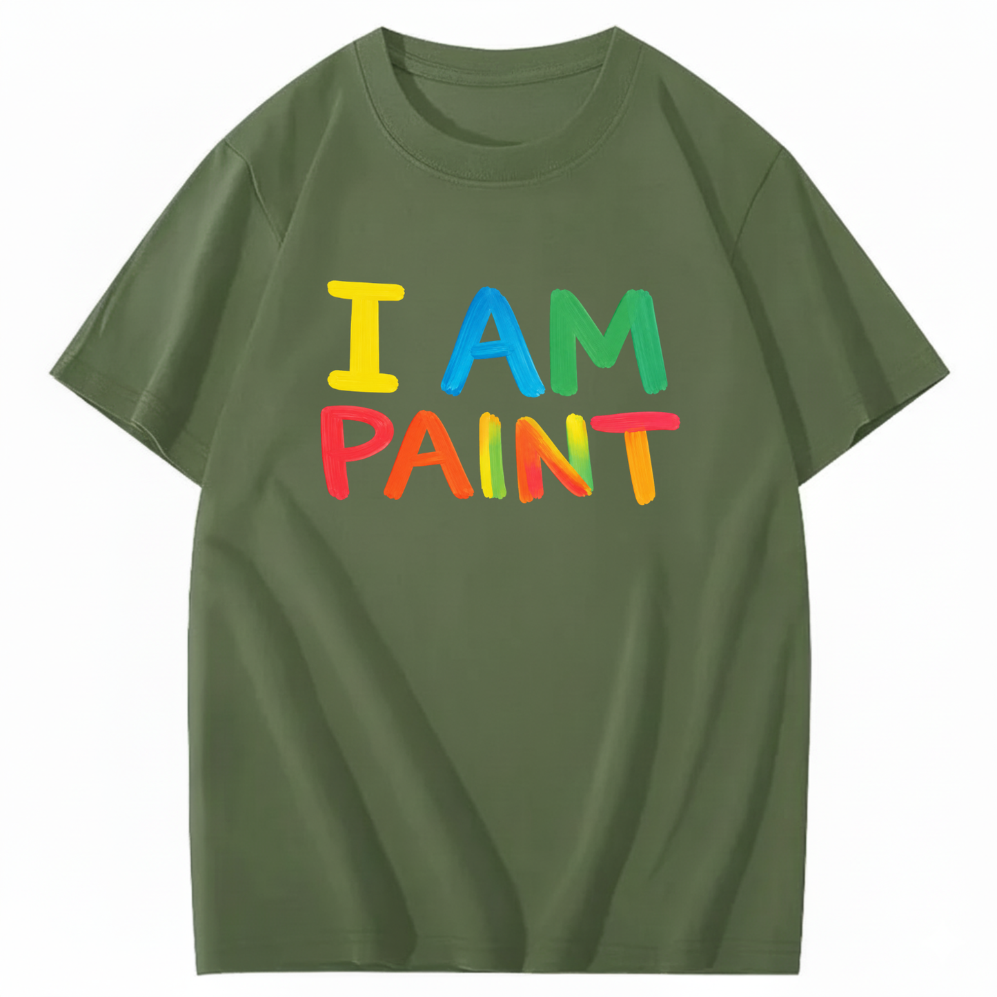 I AM PAINT T - SHIRT (FRONT PRINT)