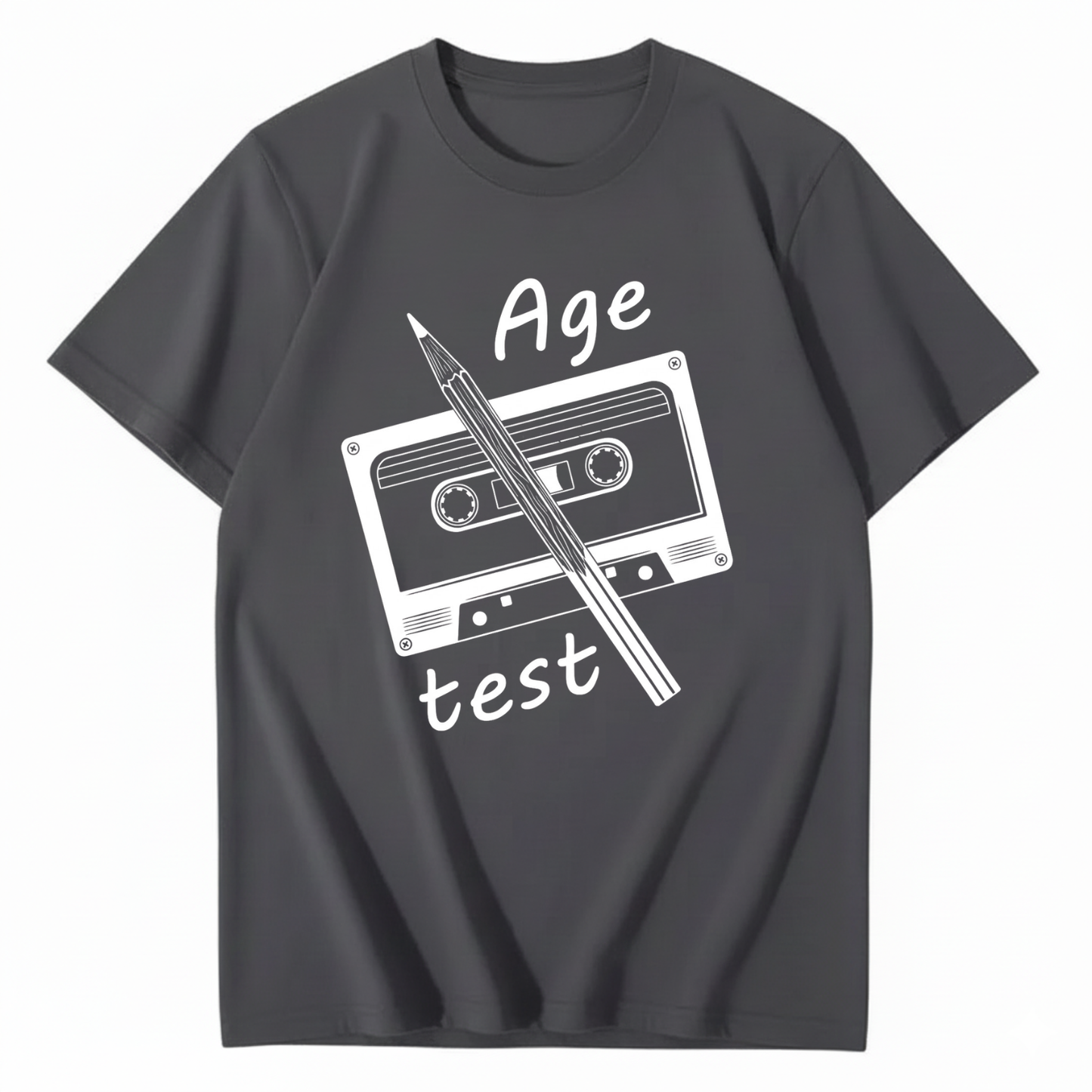 AGE TEST T - SHIRT (FRONT PRINT)