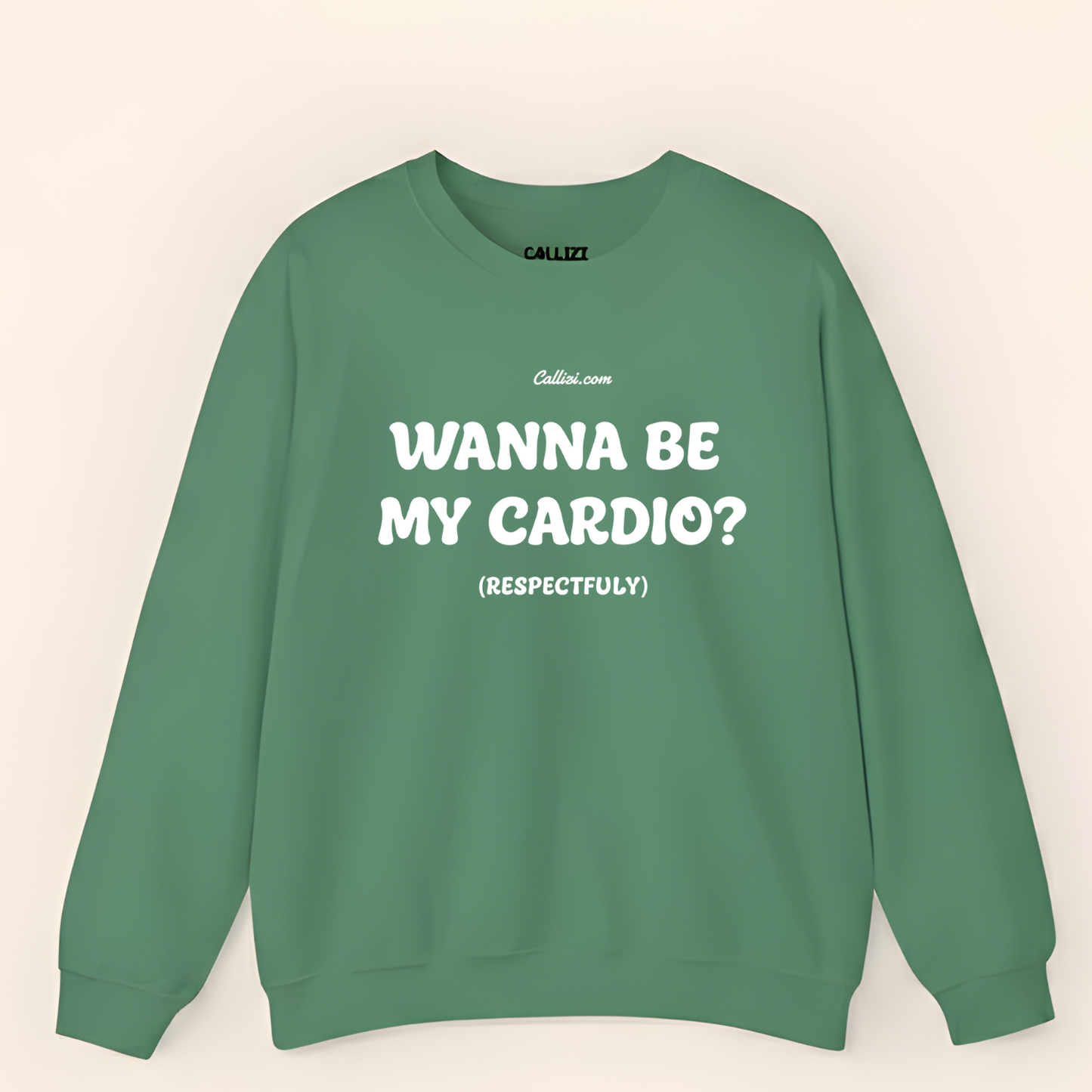 Unisex Graphic Sweatshirt - “Wanna Be My Cardio?