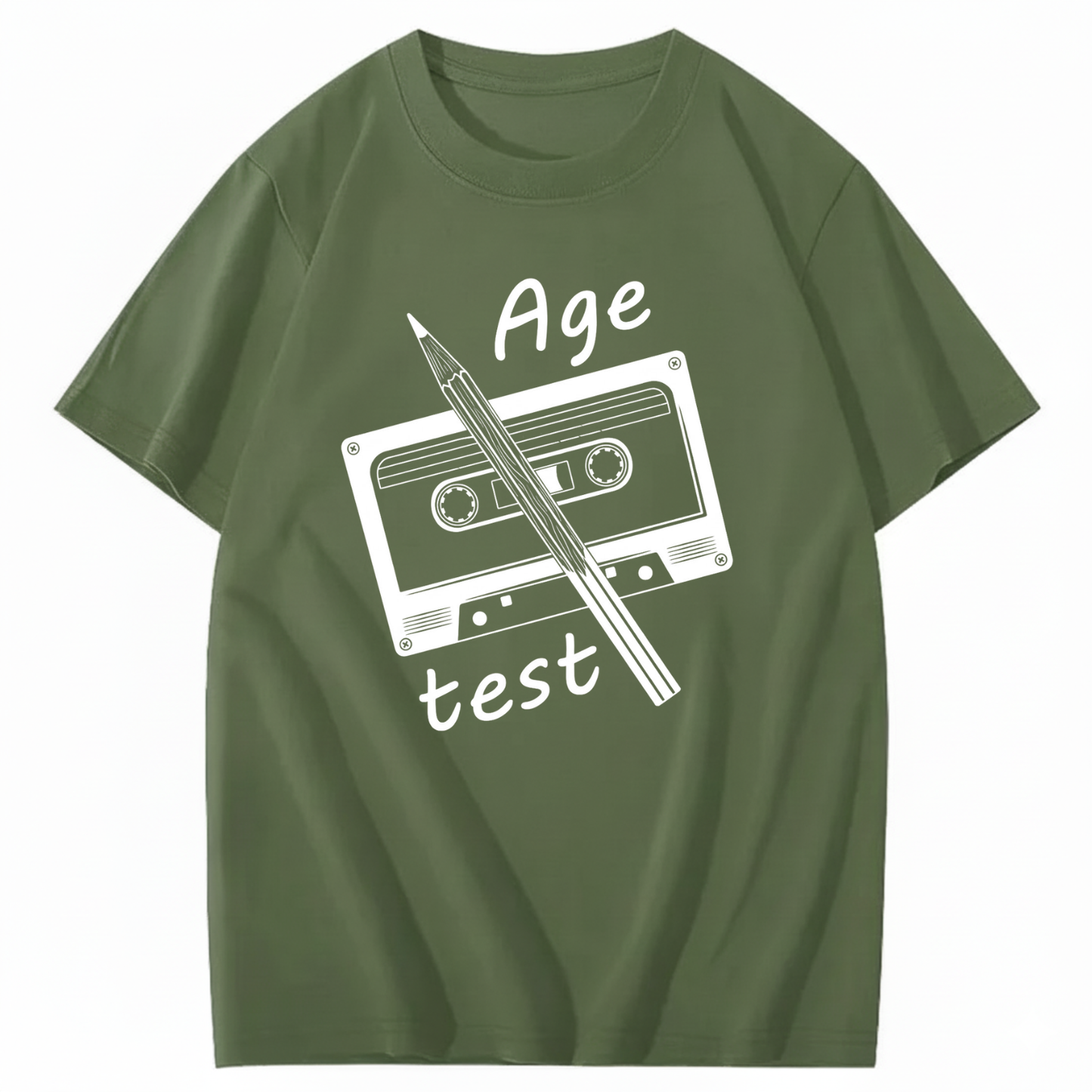 AGE TEST T - SHIRT (FRONT PRINT)
