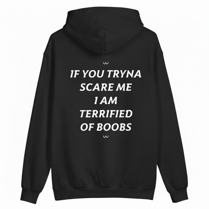 EXERCISING JUST ENOUGH TO F≈CK & FIGHT HOODIE