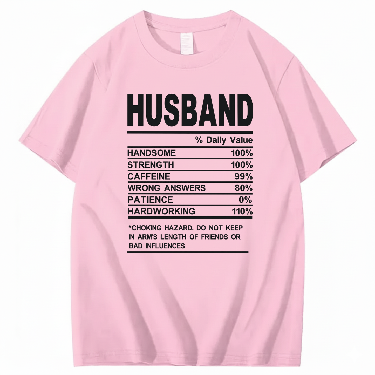 HUSBAND T - SHIRT (FRONT PRINT)